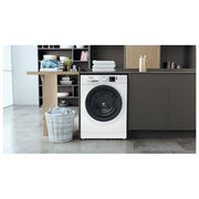 Hotpoint NF96WK Lavatrice a Libera Installazione 9Kg 1400 Giri-min Bianco