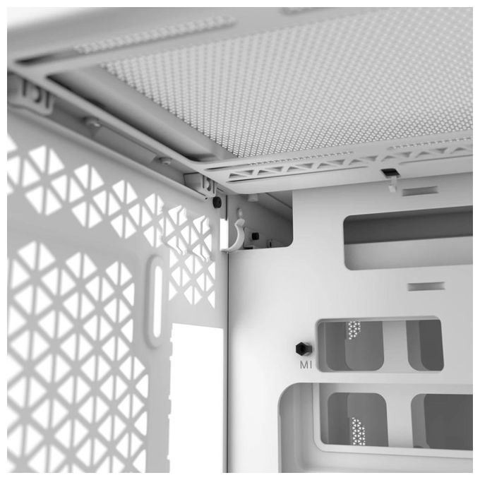 Corsair CC-9011264-WW 2500D AIRFLOW Case per PC Midi Tower Fattore di forma ATX Vetro temperato Supporto radiatore 360 mm colore Bianco