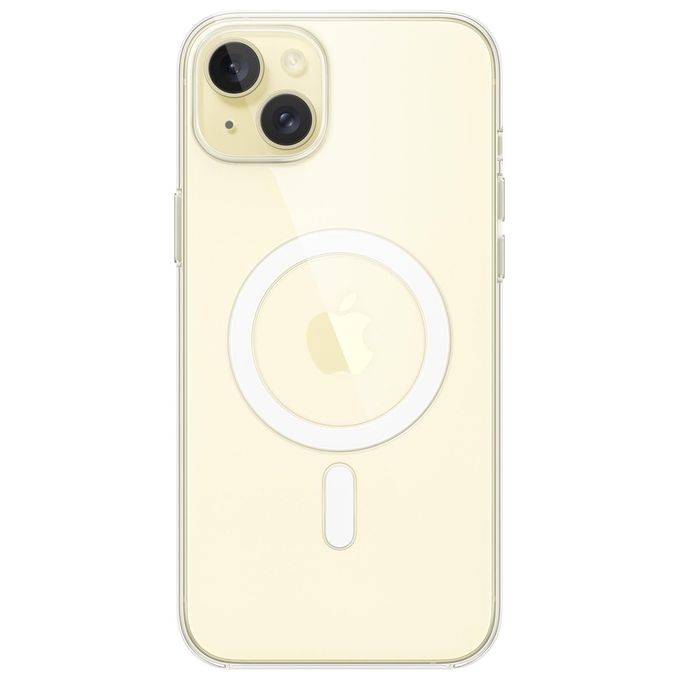 Apple Custodia MagSafe Trasparente per iPhone 15 Plus ​​​​​​​