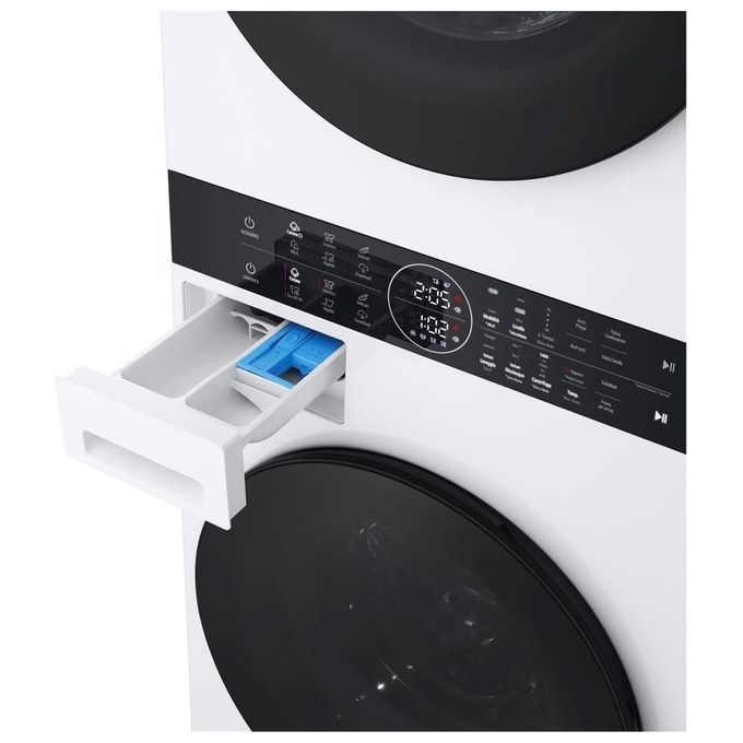 LG WashTower WT1210WWF Colonna Bucato 12-10kg AI DD Classe A-10% A Pannello unificato Bianco