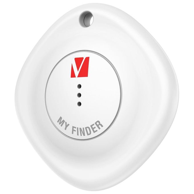 Verbatim 32131 My Finder Cercatore Bluetooth 5.2 NFC IP66 colore Nero Bianco