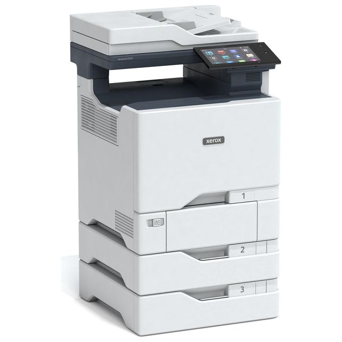 Xerox C625V_DN VersaLink C625 Stampante Multifunzione Laser a Colori A4 50 ppm Duplex Automatico con Touchscreen 7 pollici Wi-Fi Opzionale Ethernet Gigabit NFC colore Nero
