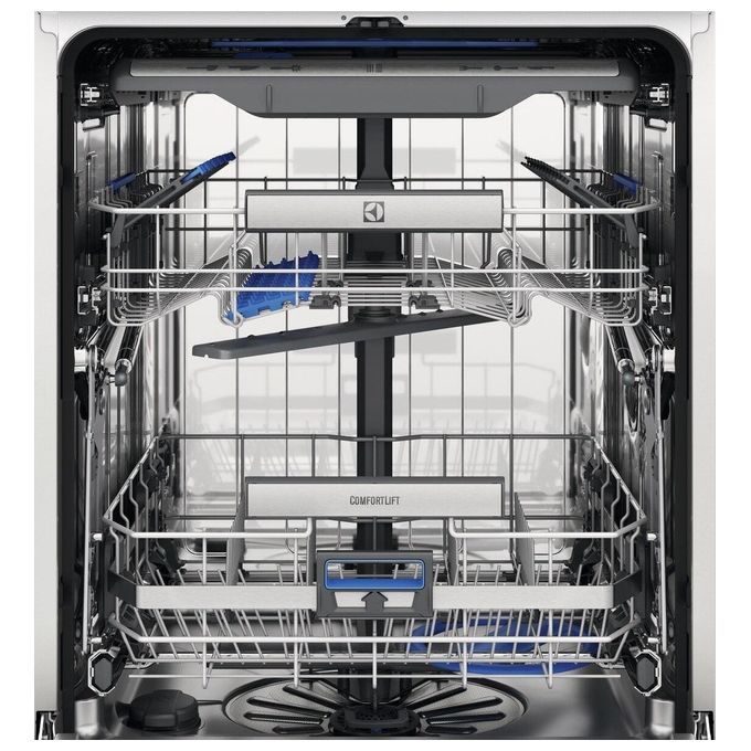 Electrolux KECB7310L Serie 900 Lavastoviglie da Incasso 14 coperti Classe D 44 dB AirDry ComfortLift Motore Inverter (82x60x55 cm) colore Nero