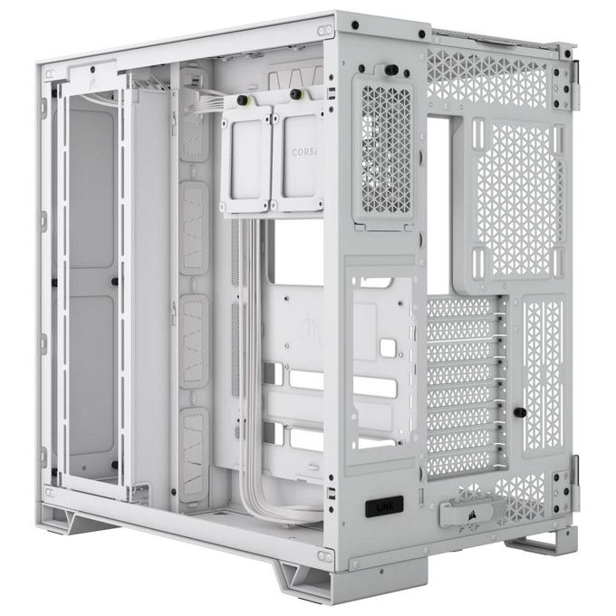 Corsair CC-9011260-WW 6500D AIRFLOW Custodia PC Midi Tower con Supporto Radiatore 360 mm e Pannello in Vetro Temperato colore Bianco