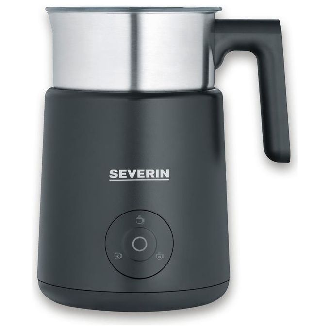 Severin SM3589 Spuma Lite Macchina da caffe' Montalatte a Induzione 400 ml 500 W Schiuma Calda e Fredda Funzione Cioccolato colore Beige Acciaio Inox