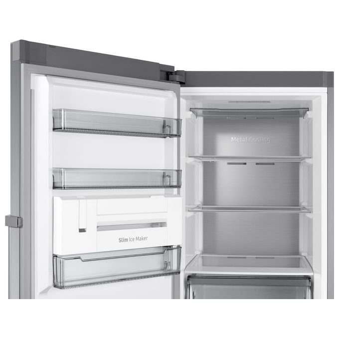 Samsung RZ32C7BBES9 Twin Congelatore Verticale 323 L 186 cm Classe E 36 dB Total No Frost Wi-Fi colore Acciaio Inox