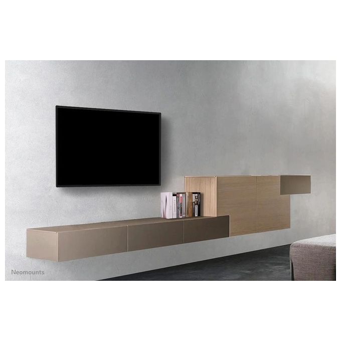 Neomounts 12597259000 WL30S-850BL14 Supporto TV da Parete Fisso per Schermi 32''-65'' fino a 60 Kg Compatibilita' VESA 100x100-400x400 mm Sistema Magnetico Pull and Release colore Nero