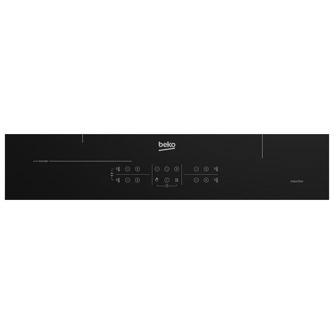 Beko HII64200SFMT b300 Piano cottura Induzione 60 cm 4 Zone IndyFlex Touch 7200 W colore Nero