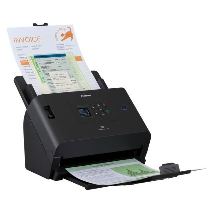Canon 6383C003 imageFORMULA DR-S250N Scanner a foglio 600 x 600 DPI A4 scansione fronte retro LAN USB colore Nero