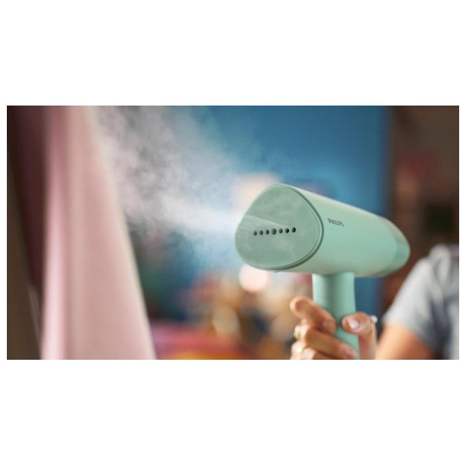 Philips STH3010-70 3000 Series Stiratrice Verticale a Vapore Portatile 1000W 20g-min 100ml Pieghevole colore Verde