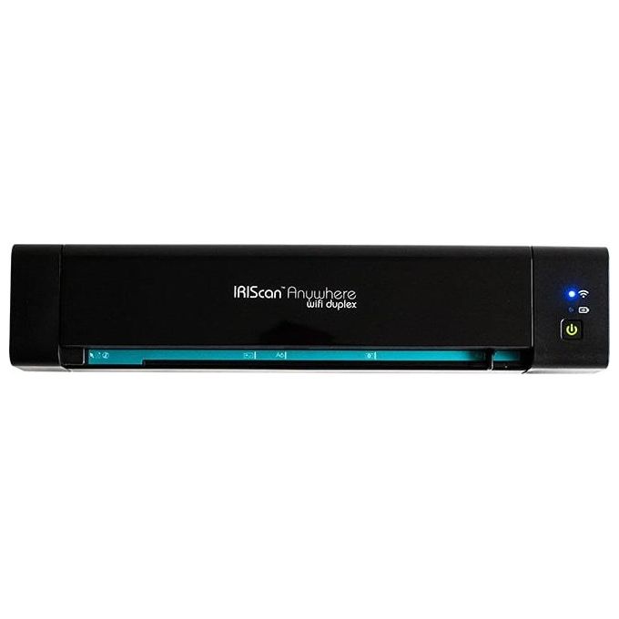 IRIScan 463572 IRIScan Anywhere 6 WiFi Scanner Portatile Duplex 15 ppm A4 Batteria Ricaricabile USB-C Wi-Fi OCR PDF colore Nero