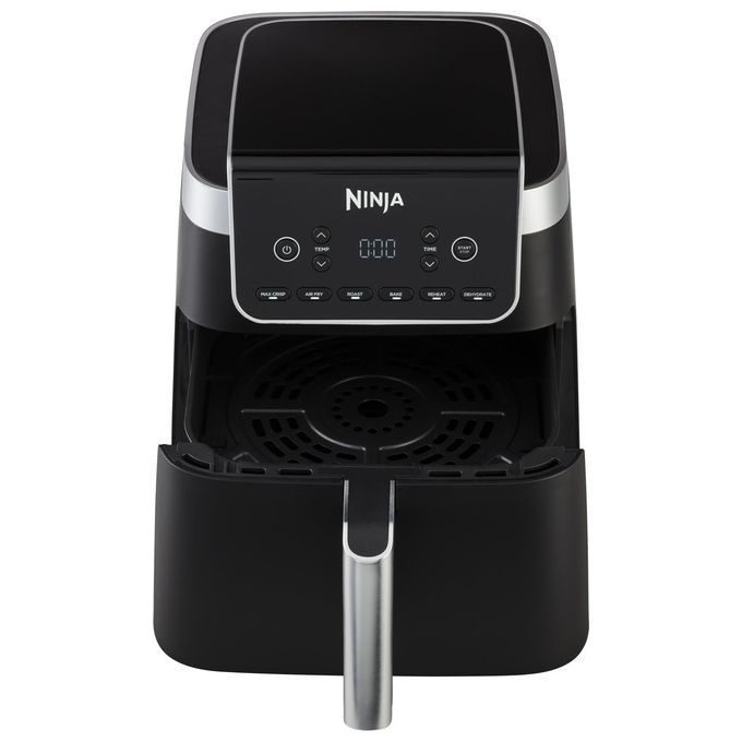 Ninja AF180EU Friggitrice ad aria 6.2 L 2000W 6 Programmi Display Digitale Antiaderente Lavastoviglie colore Nero