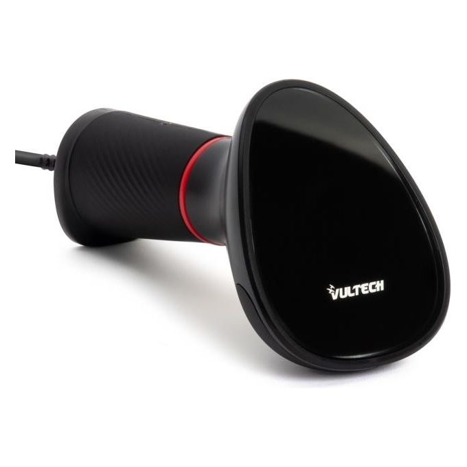Vultech BC-07M Lettore di codici a barre portatile 1D 2D USB sensore CMOS 640x480 colore Nero