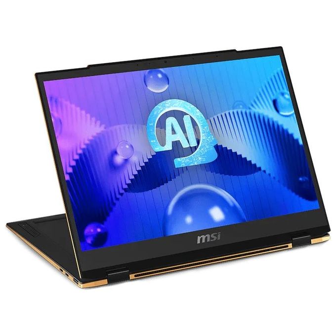 MSI A1MTG-045IT Summit E13 AI Evo Notebook 2 in 1 13.3'' Touch Intel Core Ultra 7 155H 32GB SSD 1TB Wi-Fi 7 Windows 11 Pro colore Nero