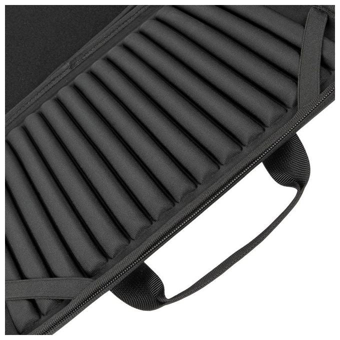 Rivacase 5130 Custodia Rigida Antishock per MacBook Air 15 e Laptop 14'' Idrorepellente Tracolla Rimovibile colore Nero
