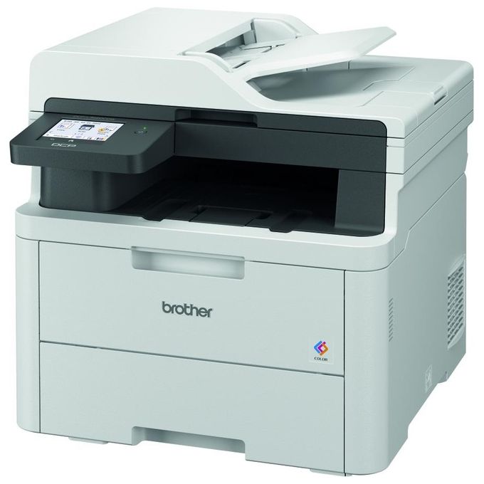 Brother DCP-L3560CDW Stampante Multifunzione LED A4 3 in 1 26 ppm Colore Wi-Fi Gigabit Ethernet ADF 50 Fogli Duplex Automatico 512 MB colore Nero Bianco