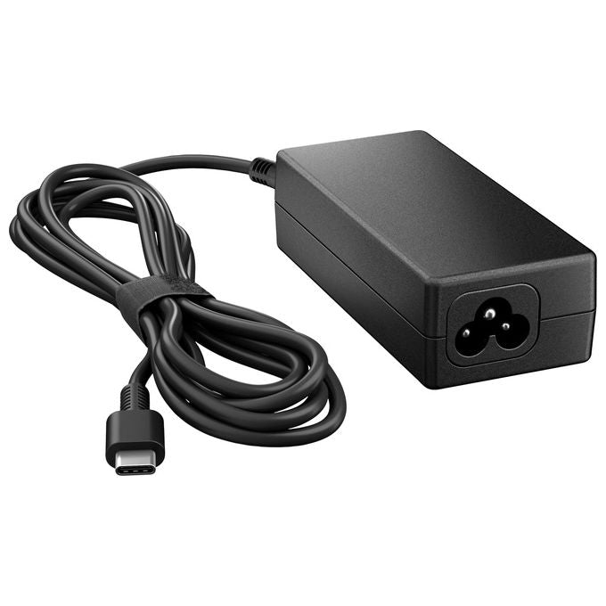 HP N8N14AA Adattatore CA USB-C 45W compatibile Notebook Tablet HP 5V 9V 12V 15V colore Nero