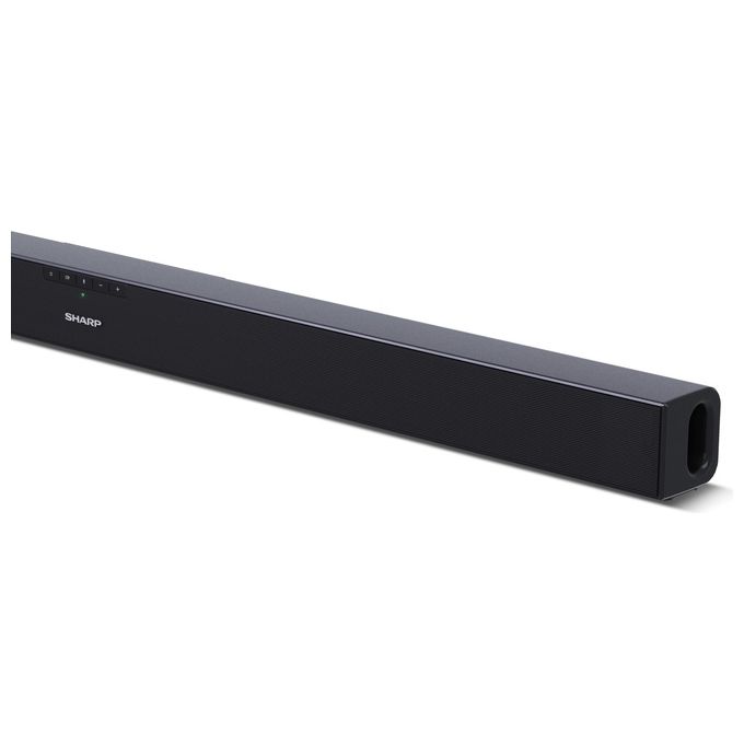 Sharp Soundbar HT-SB140 2.0 150W Bluetooth HDMI ARC-CEC Audio Ottico Nero Satinato