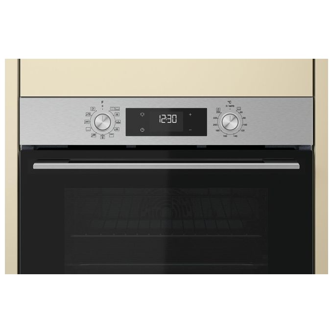 Whirlpool OMK58HU0X Elements Forno da incasso Elettrico Ventilato Multifunzione 71 L Classe A+ Grill Autopulizia Idrolitica (60x60x55 cm) colore Inox