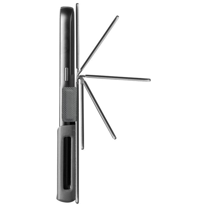 Cellular Line Slide and Click - L: (Misure max telefono: 90mm X 170mm) Custodia a libro multicompatibile effetto pelle