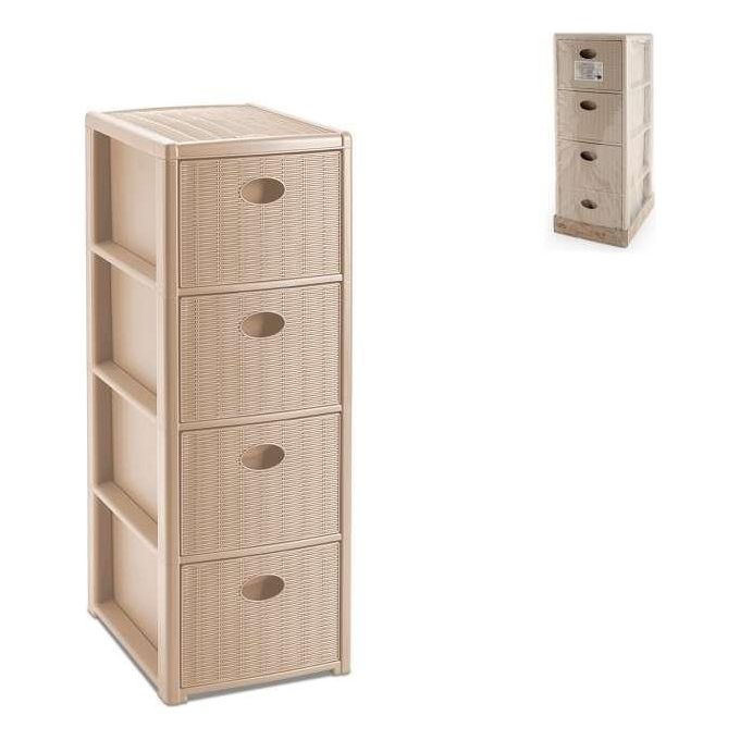 Stefanplast Cassettiera Elegance Slim Cashmere