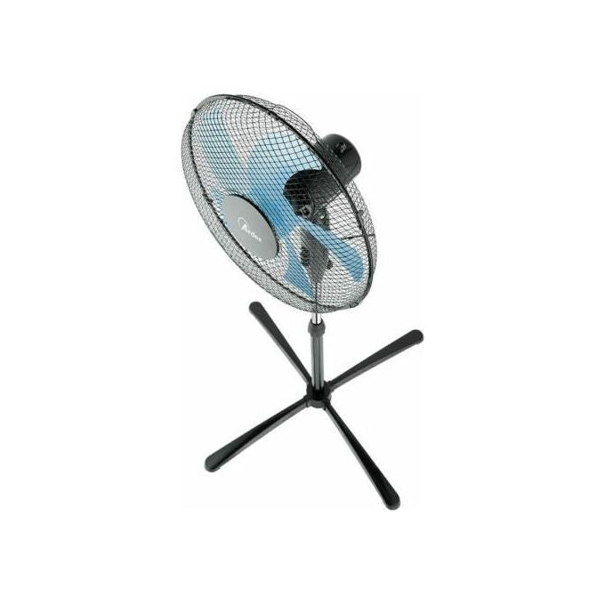 Ardes AR5ST40PN Steelo Ventilatore a piantana 40 cm 50 W 3 velocita' oscillazione automatica colore Nero