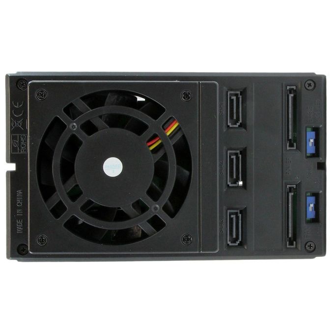 StarTech Scheda Backplane per Rack Portatili Hot-Swap Trayless in Alluminio 3 Alloggiamenti per Sas II-Sata III 3,5'' Hd 6 Gbps