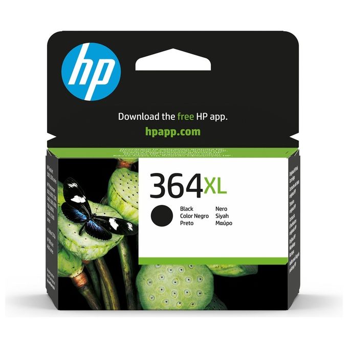 Hp cartuccia ink-jet nero 364xl per b8550 c6380 d5460 c5380