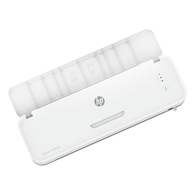 HP OneLam 400 Plastificatrice A3 75-80-125 Micron con Linea di Taglio