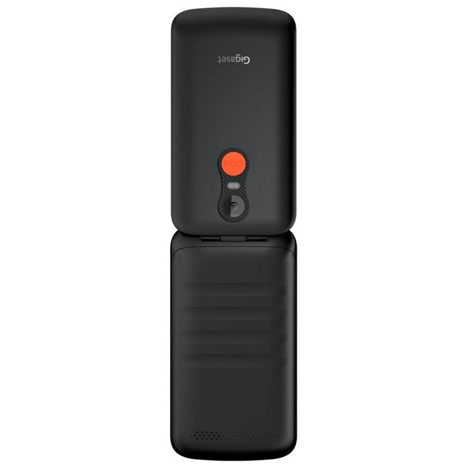 Gigaset GL595 Telefono Cellulare per Anziani Clamshell SIM singola IP44 Bluetooth Tasto SOS 2.8'' colore Nero