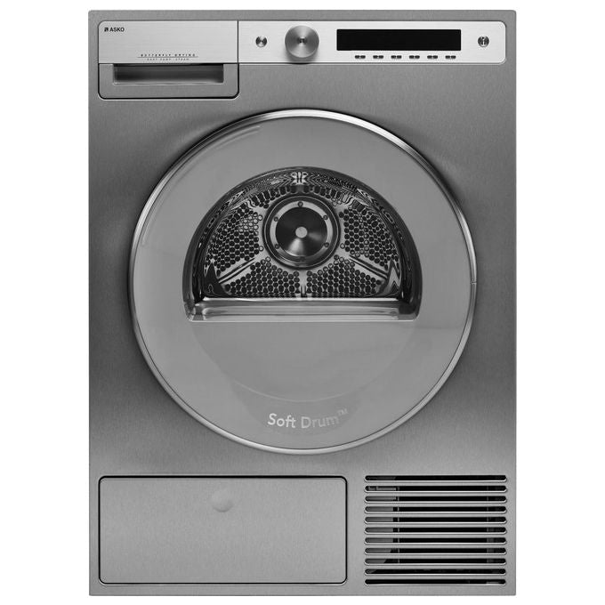 Asko T608HXS Pro Home Style Asciugatrice Pompa di Calore 8 Kg Classe A+++ Vapore SensiDry (85x59,5x65,4 cm) colore Bianco