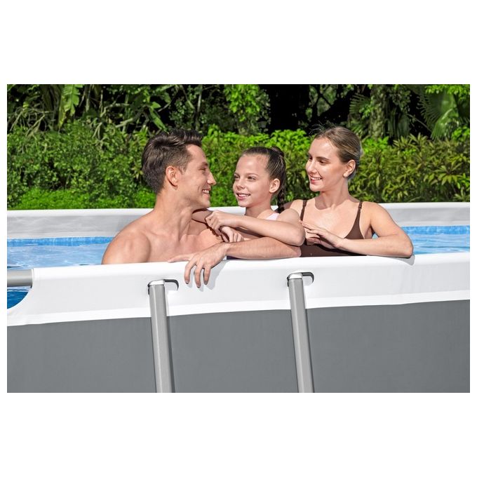 Bestway 56466 Piscina Steel Rettangolare Filtro J3 549x274x122 cm