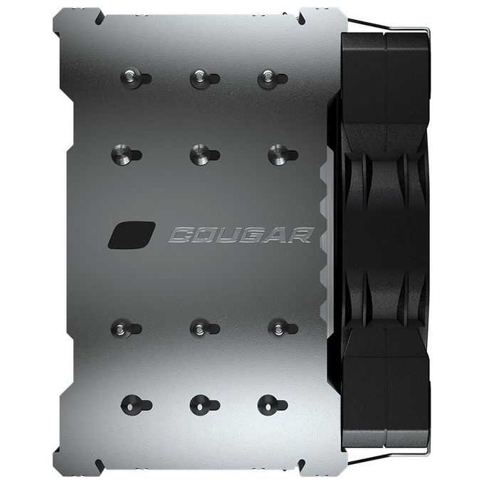 COUGAR 417071 Forza 85 Essential Dissipatore a Torre per CPU 6 Heatpipe 120 mm PWM Cuscinetto Idraulico colore Nero