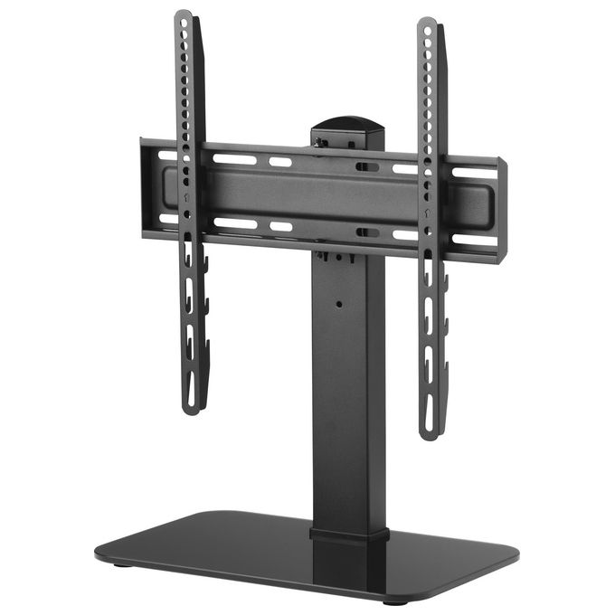 One For All WM2470 Supporto TV da Tavolo per Schermi 32'' a 55'' con Rotazione 70° e Regolazione Altezza 5 Posizioni colore Nero