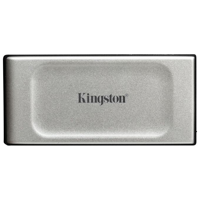 Kingston Technology SXS2000-1000G XS2000 SSD Portatile 1 TB Velocita' 2000 MB-s USB Tipo-C colore Nero Argento