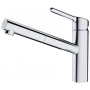 Franke 115.0623.055 Orbit Miscelatore cucina monocomando doccetta estraibile canna girevole 120° cartuccia ceramica colore Cromo