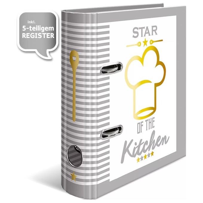 Herma Raccoglitore per Ricette Star of The KIT_chen A5