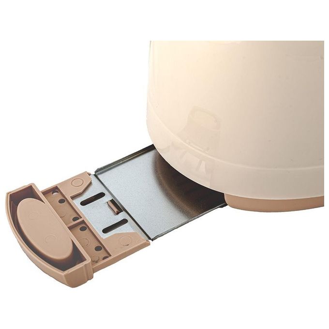 Tognana D2DTN03IRCHA Iridea Tostapane con Pinze 750 W 4 Funzioni 6 Livelli Doratura colore Champagne