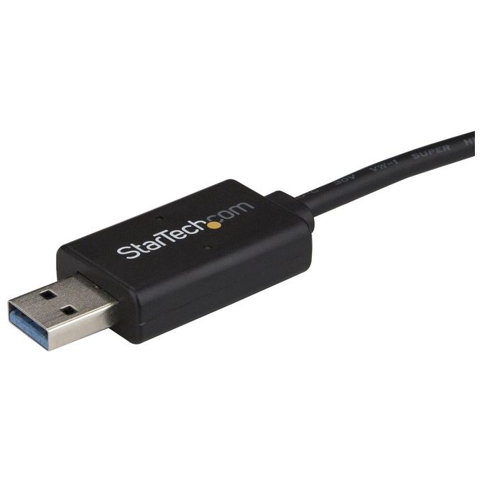 StarTech USBC3LINK Cavo di Trasferimento Dati USB-C a USB-A 2 m fino a 5 Gbps colore Nero