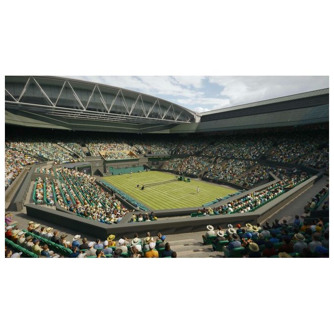 2K TOPSPIN 2K25 Videogioco Tennis con Leggende Federer e Williams Modalita' MyCAREER e World Tour Cross-Play Supportato colore Nero