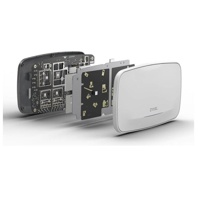 ZYXEL WBE660S-EU0101F NebulaFlex Pro Punto di Accesso WiFi 7 Tri Radio 4x4 22 Gbps 10GbE PoE 41W colore Grigio