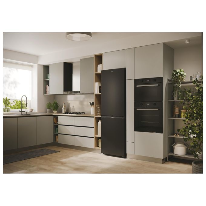 Candy CNCQ2T618EB Fresco 300 Frigorifero Combinato 355 L 185 cm Classe E 38 dB No Frost colore Nero