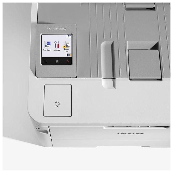 Brother HL-L8240CDW Stampante LED a colori A4 30 ppm fronte retro Wi-Fi Ethernet NFC 512 MB colore Bianco