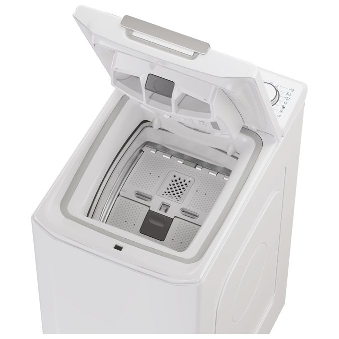 Candy TCA474TM5-S Top Loader ProWash 500 Lavatrice a carica dall'alto 7 kg 1400 giri 17 programmi Classe A bianca