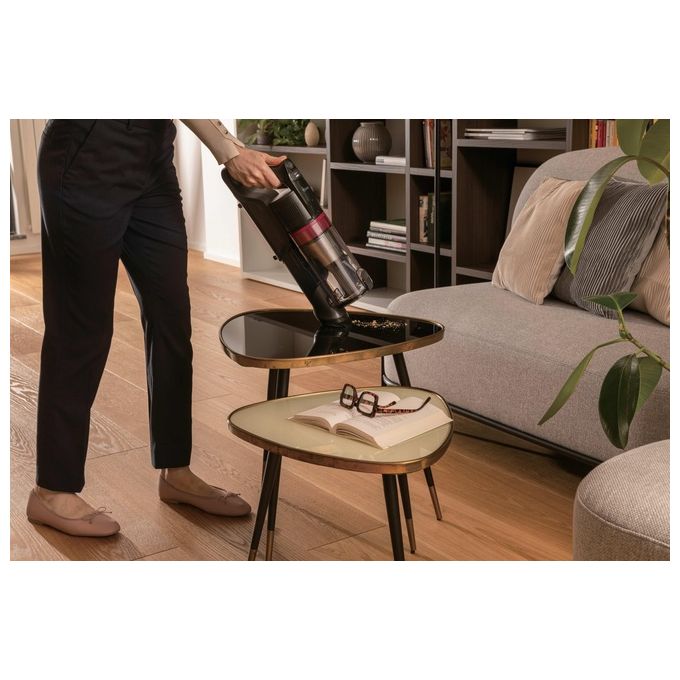 Hoover HF1P10HX HF1 Plus Aspirapolvere Scopa Elettrica Senza Fili Ciclonica 45 min 165W colore Magenta