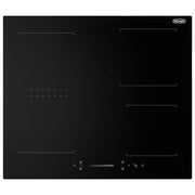De'Longhi YLI 61 BG Piano cottura a induzione 60 cm 4 zone cottura Touch Display Digitale Funzione Boost Bridge 7200 W colore Nero
