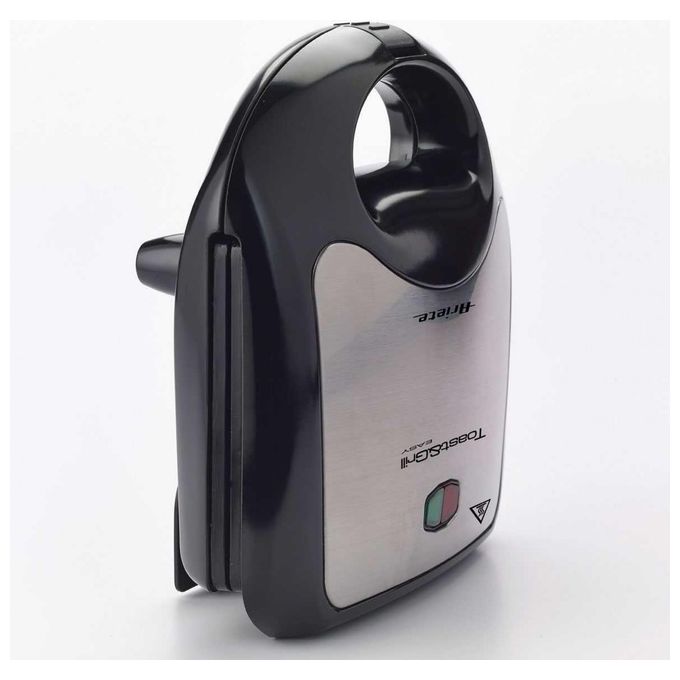 Ariete 1980 Tosty and Grill Easy - Tostiera con piastre rigate aderenti 750W