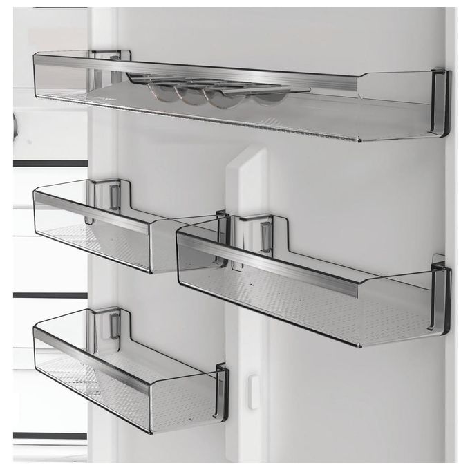 Hotpoint HPAK26472XP4E Frigorifero Combinato 475 L 187 cm Classe E 36 dB No Frost Total colore Acciaio Inox