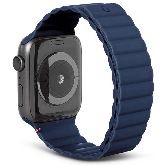 Decoded Silicone Traction Lite Strap per Apple Watch 38-40-41mm Navy Peony