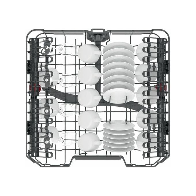 Whirlpool WFC3C26PFX Lavastoviglie Libera Installazione 14 coperti Classe E 6° SENSO NaturalDry 46 dB 8 programmi (85x60x59 cm) colore Inox